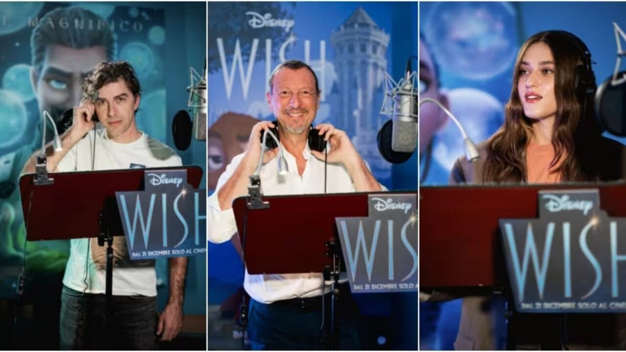 Wish: Michele Riondino, Amadeus e Gaia guidano il cast vocale del film Disney