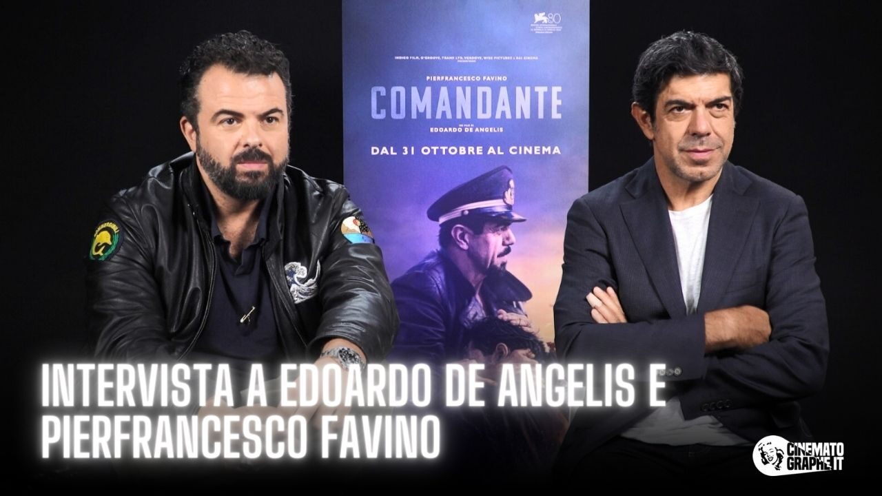 Edoardo De Angelis e Pierfrancesco Favino su Comandante: una storia “da raccontare” [VIDEO]