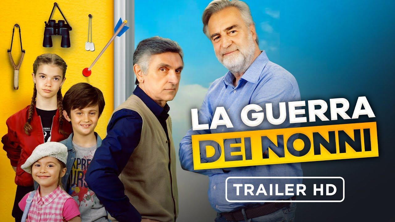 La guerra dei nonni – il trailer della commedia con Vincenzo Salemme e Max Tortora