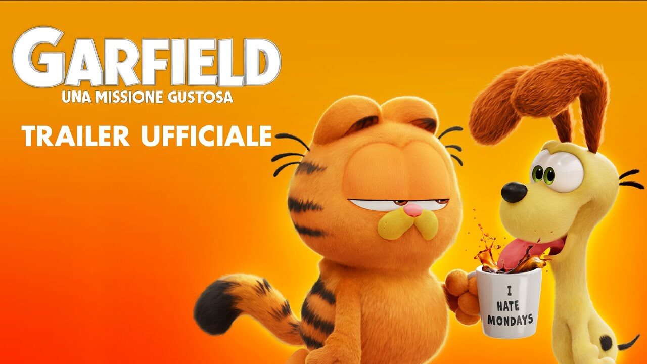 Garfield: Una missione gustosa, il trailer del film con la voce di Chris Pratt