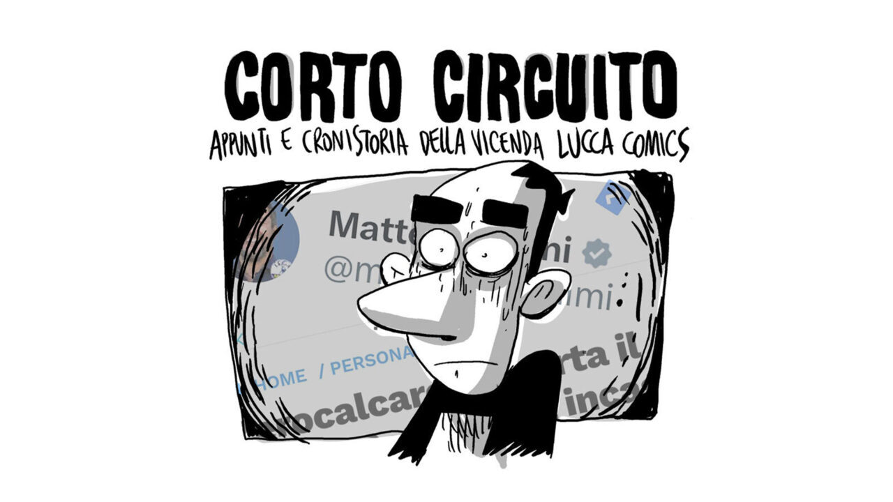 Zerocalcare e la reazione perfetta alle polemiche del Lucca Comics: il fumettista presenta Corto circuito