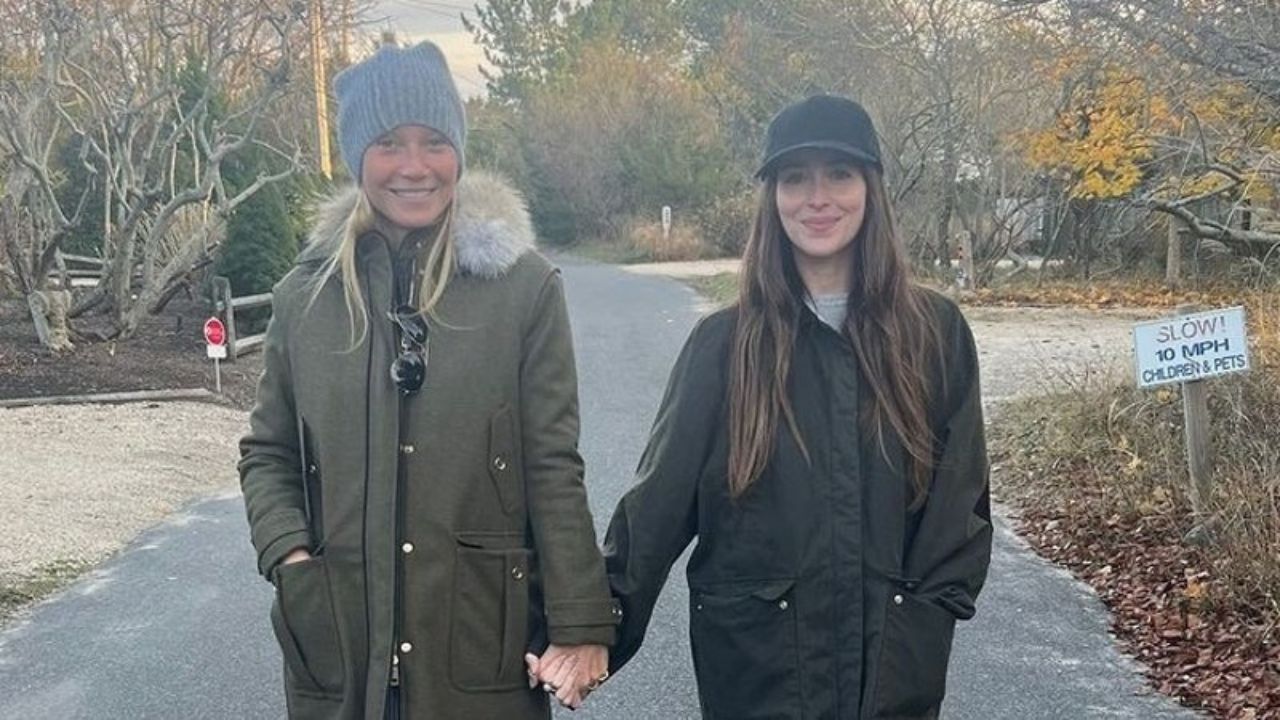 Gwyneth Paltrow e Dakota Johnson mano nella mano - Cinematographe.it