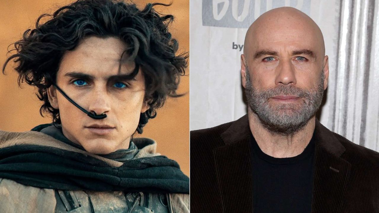 John Travolta si congratula con Timothée Chalamet per aver raggiunto il suo record di incassi!