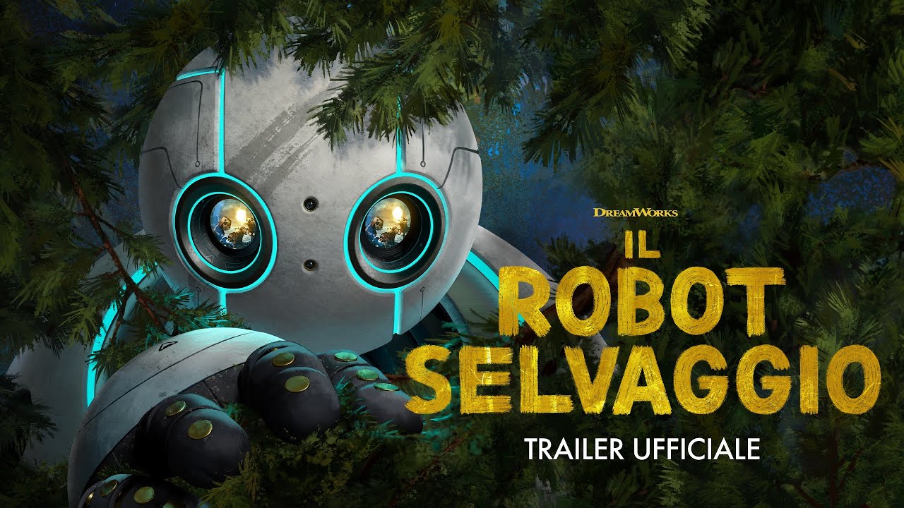 Il Robot Selvaggio: il trailer del film d’animazione con Lupita Nyong’o e Pedro Pascal