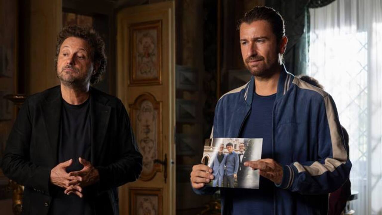 Io e te dobbiamo parlare: il poster ufficiale del film con Alessandro Siani e Leonardo Pieraccioni