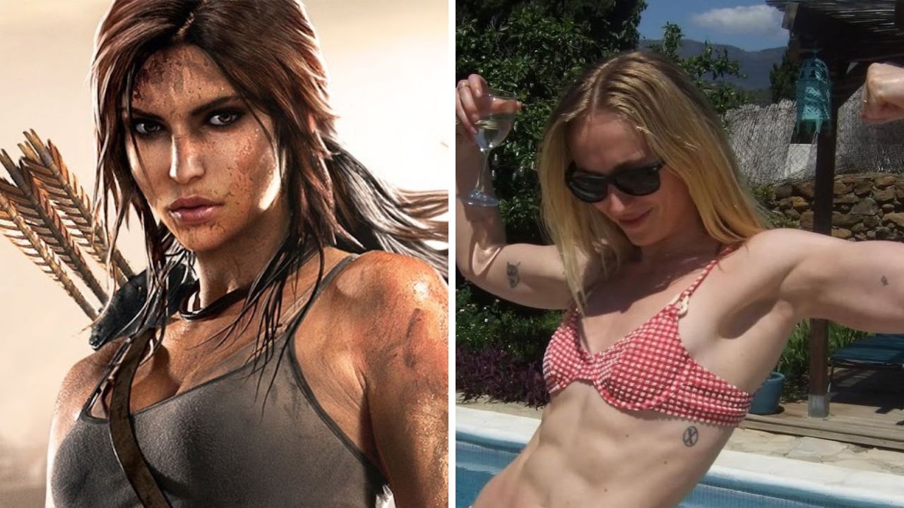 Tomb Raider: la serie TV non è cancellata! Sophie Turner rivela il suo nuovo fisico da urlo