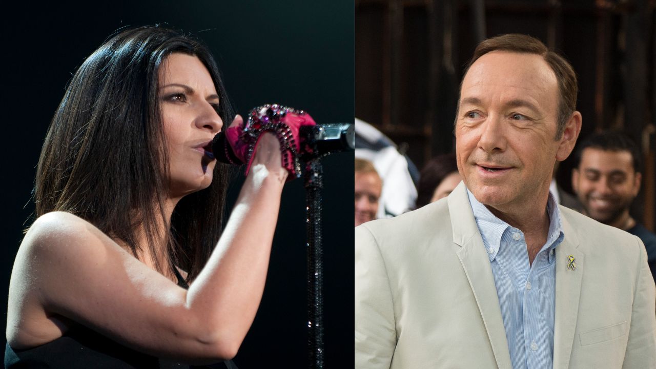 Abbraccio tra Laura Pausini e Kevin Spacey a Cannes 2025 - Cinematographe.it