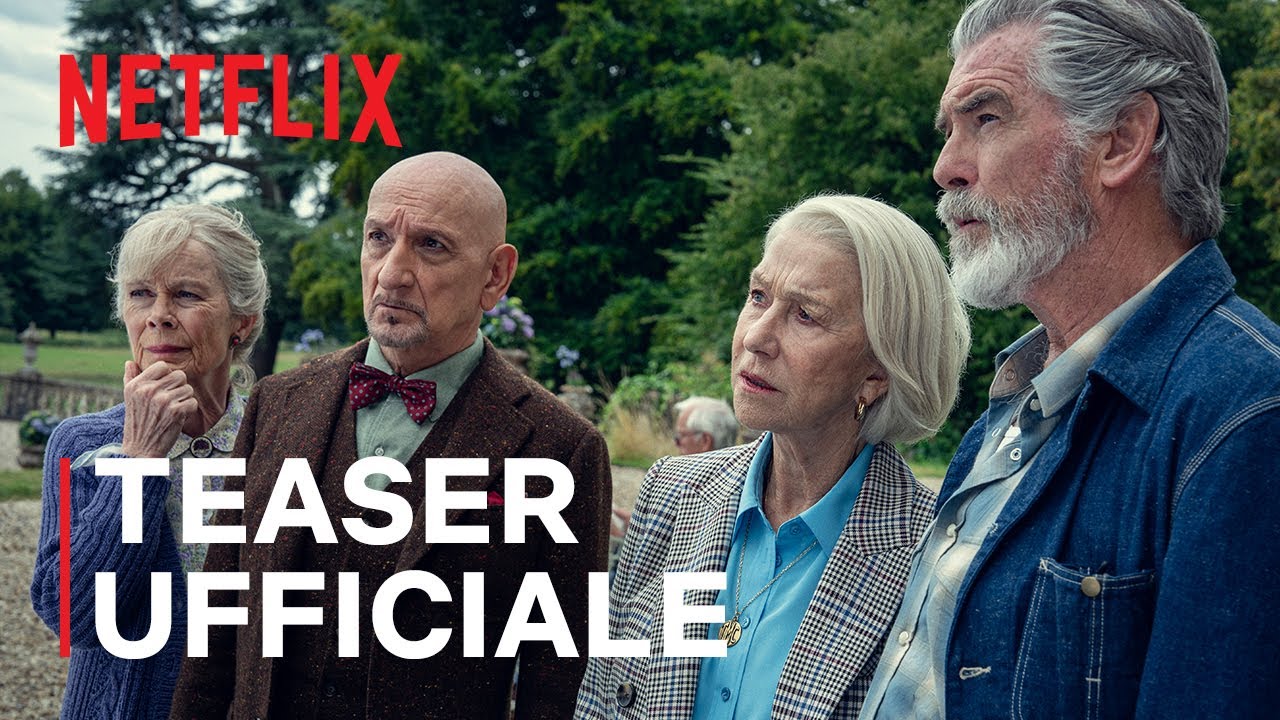 Il club dei delitti del giovedì: il teaser trailer del film Netflix con Helen Mirren e Pierce Brosnan