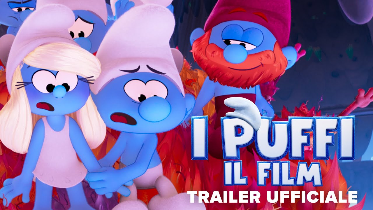I Puffi – Il film: trailer e data d’uscita del film d’animazione con le voci di Paolo Bonolis e Luca Laurenti