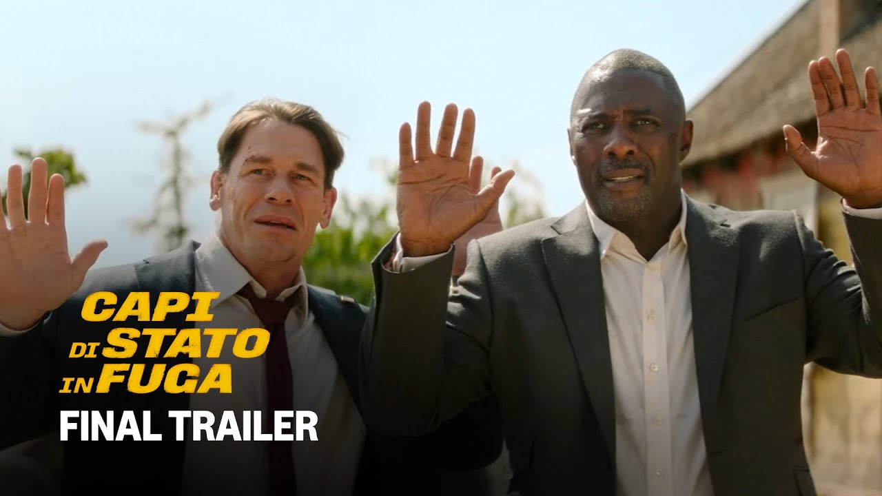 Capi di Stato in fuga: il nuovo trailer dell’action comedy Prime Video con John Cena e Idris Elba