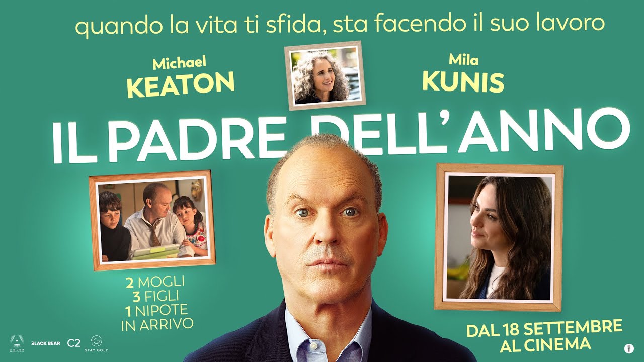 Il padre dell’anno: il trailer ufficiale del film con Michael Keaton e Mila Kunis