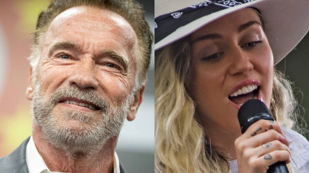 Arnold Schwarzenegger rimpiange Miley Cyrus - Cinematographe.it