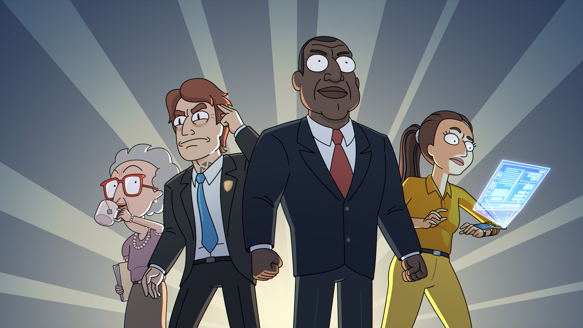 Rick & Morty President Curtis CInematographe.it