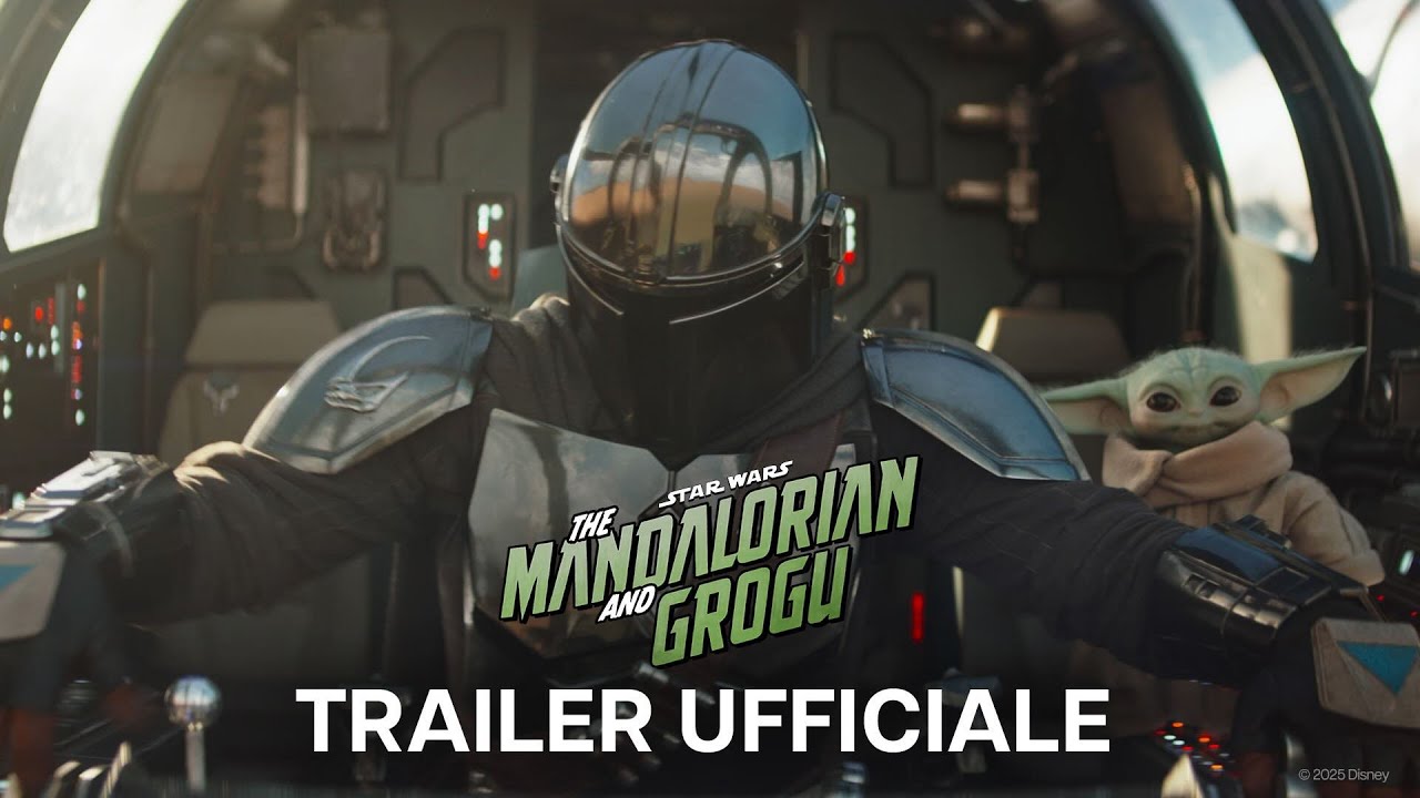 The Mandalorian and Grogu: primo trailer e data d’uscita del nuovo film di Star Wars