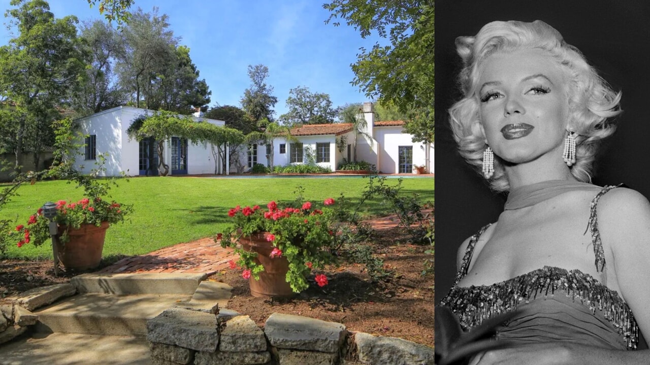 Marilyn Monroe casa cinematographe.it