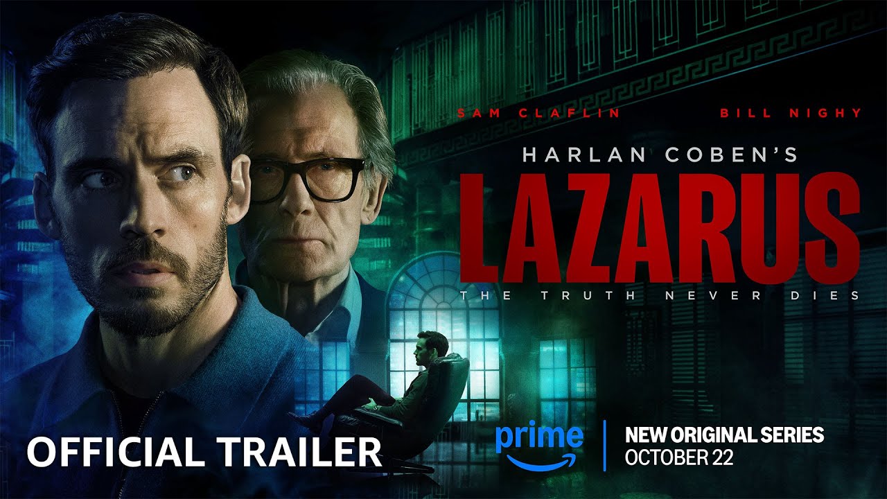 Lazarus: il trailer ufficiale della serie Prime Video con Sam Claflin