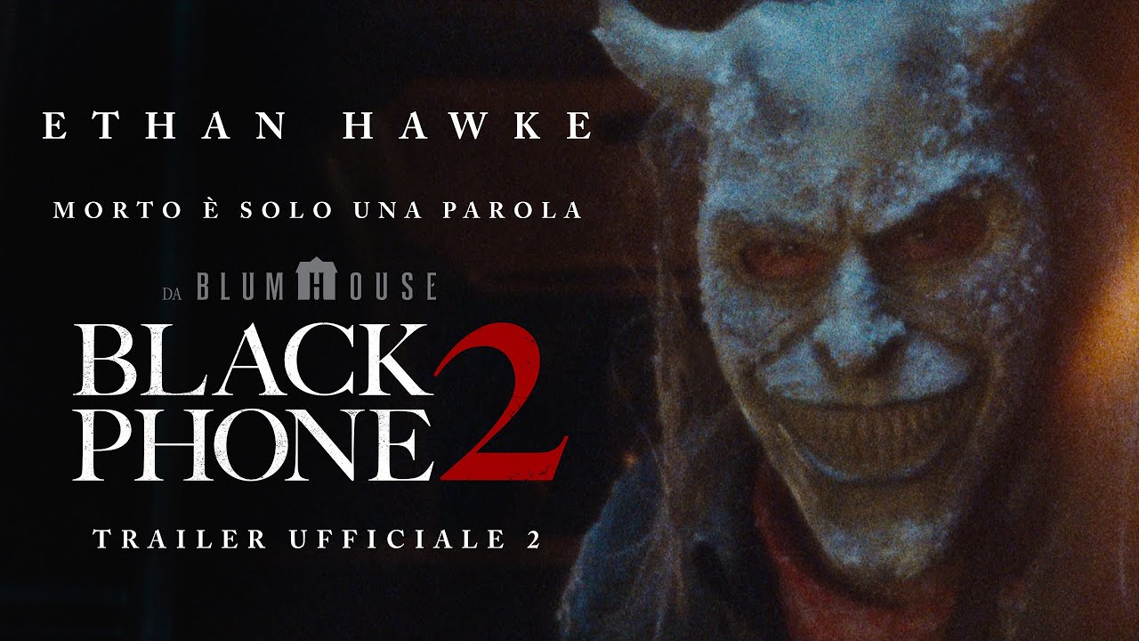 Black Phone 2: Ethan Hawke è di nuovo Il Rapace nel trailer ufficiale del sequel
