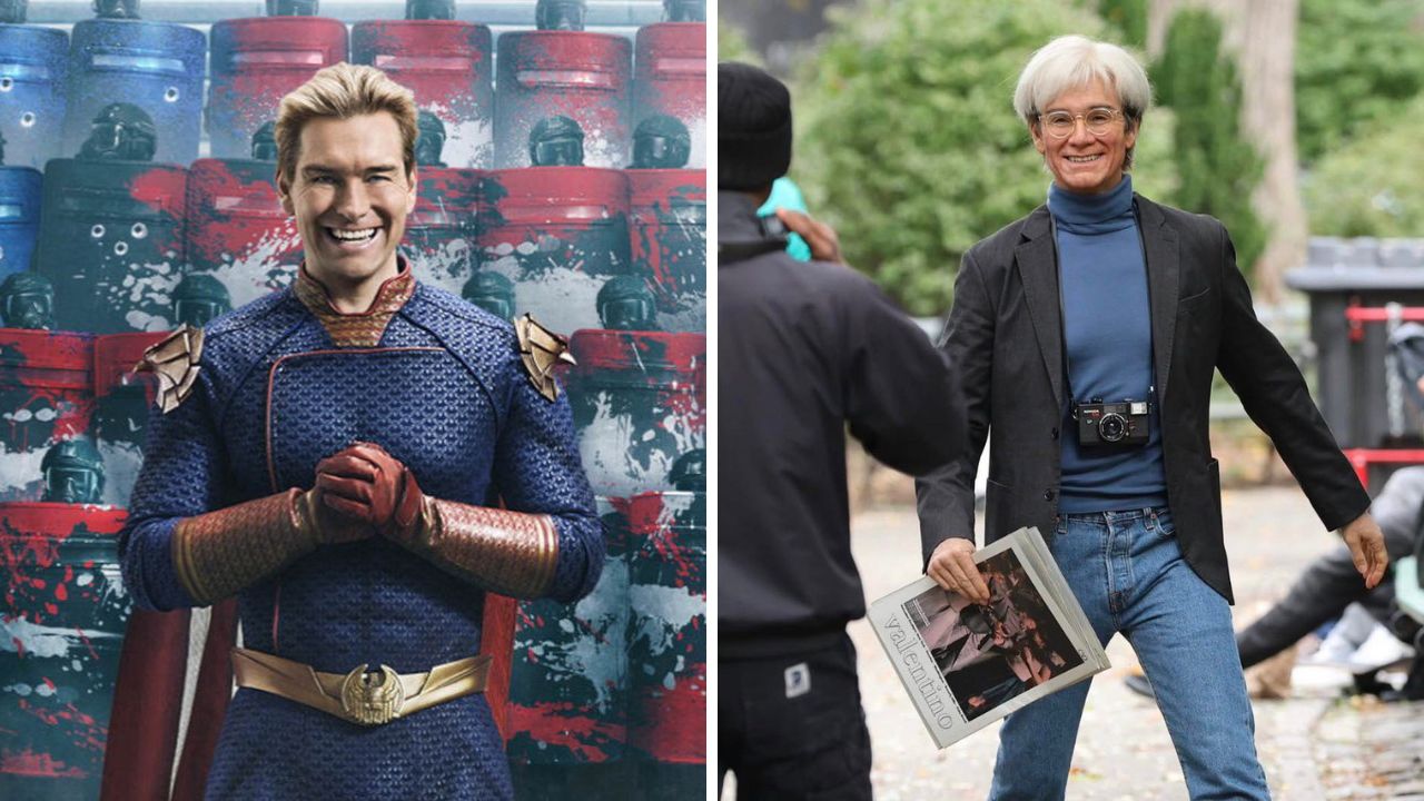 Anthony Starr è Andy Warhol nel biopic su Basquiat [FOTO]