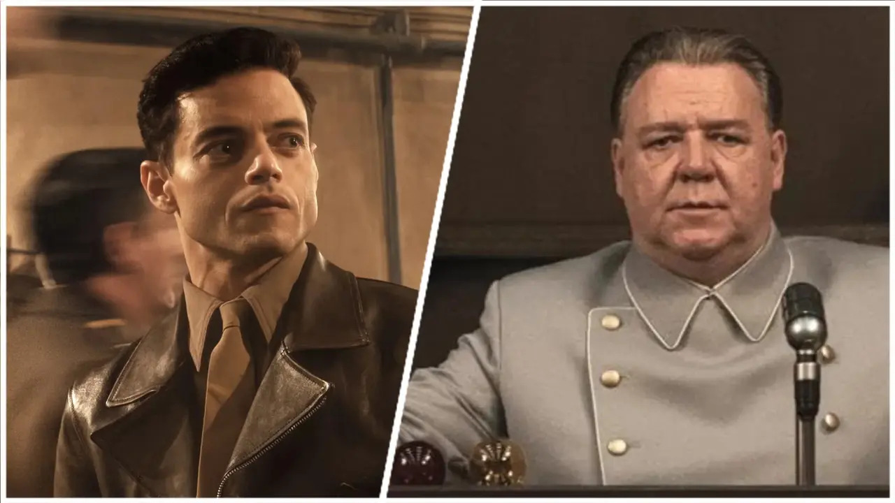 Norimberga: trailer e data d’uscita del film con Rami Malek e Russell Crowe