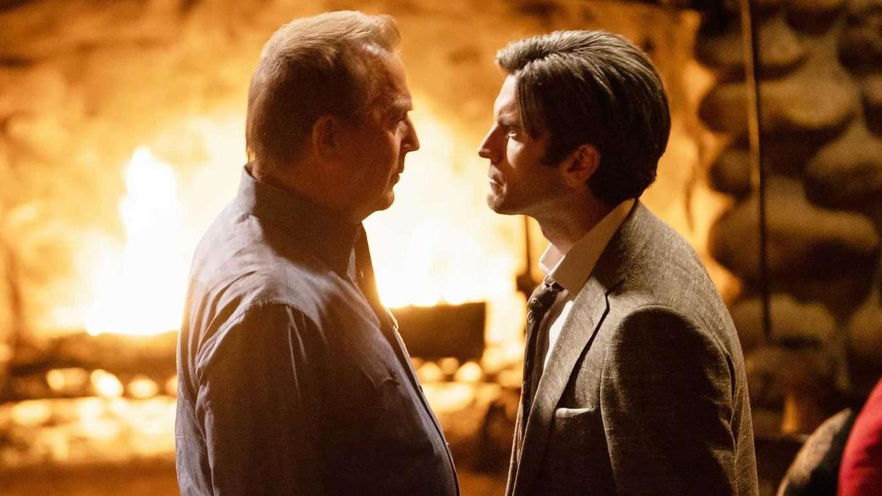 Yellowstone, Kevin Costner e Wes Bentley stavano per azzuffarsi tra loro